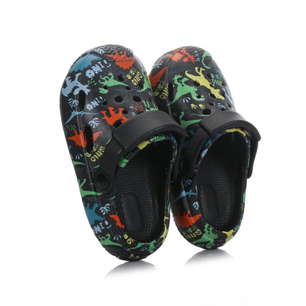 Boy Girls Sandals Cartoon Printed Shoe Toddler Shoes Soft Sole Slippers Kids Breathbale Summer Beach Shoe Toddler Shoes