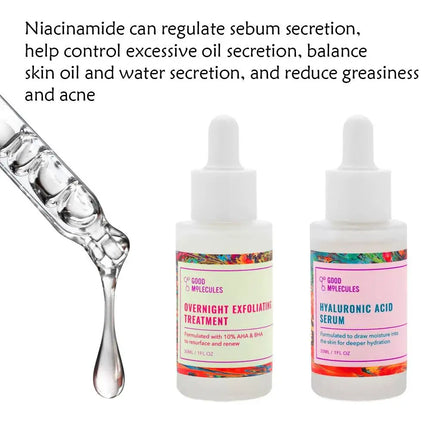 Good Molecules Discoloration Correcting Essences Niacinamide Acid Deep Moisturizing Serum Skin Tone Lightening Gentle Skin Care