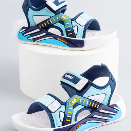 One Pairs of Summer Kids' Sandals Unisex Soft Bottom Casual Beach Shoes for Primary School Students