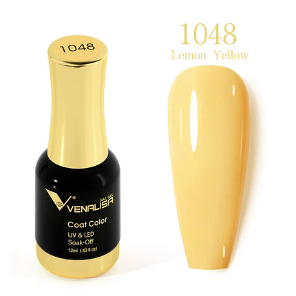 VENALISA 12ml Fabulous Pink Nails Crystal Lacquer CANNI Nail Art Glitter Pearl Diamonds Soak off Platinum UV LED Gel Nail Polish