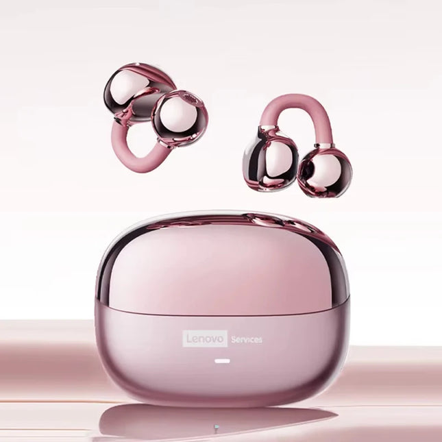 Lenovo LE302 OWS Wireless Earphones Low Latency HD Call Bluetooth HiFi Music Sport Fashion Earbuds Comfortable Ear Clip Headset