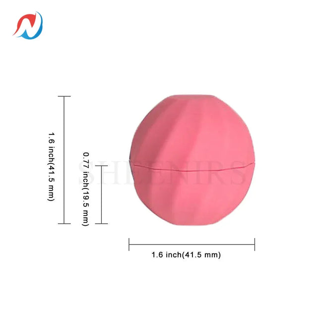 50pcs 7ml 0.25oz 7g Empty Ball plastic lip balm Sphere Lipstick Container crayon Lipstick Tubes Chapstick Tubes Holder Makeup