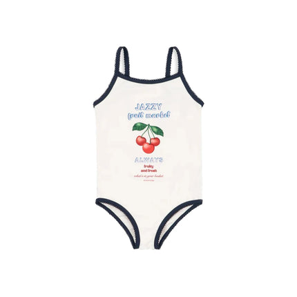 Children's Set 2026 New Spring Summer KS Girls' Split Swimsuit Baby Girl Printed Fashionable One-piece Swimsuit