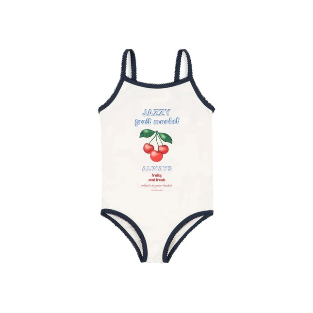 Children's Set 2026 New Spring Summer KS Girls' Split Swimsuit Baby Girl Printed Fashionable One-piece Swimsuit