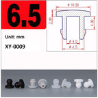 6.5mm / Transparent-10Pcs