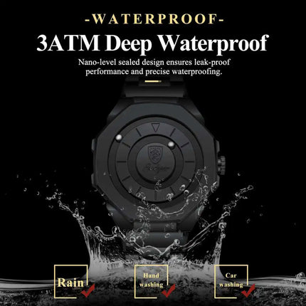 POEDAGAR High Quality Luxury Watch For Men Waterproof Fashion Man Wristwatch Business Stainless Steel Men's Quartz Watches Reloj