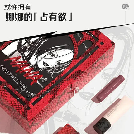 Passional Lover Makeup Cosmetics Set Foundation+eyeshadow+lipstick Long-lasting Moisturizing Waterproof for Women Beauty Makeup