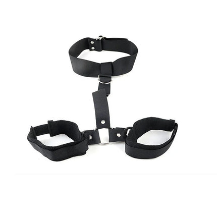 Adults Bed Hand And Foot Restraints Adjustable SM Bondage Straps Toys For Man Restraints Collar Bdsm Slave Goods Couples Game