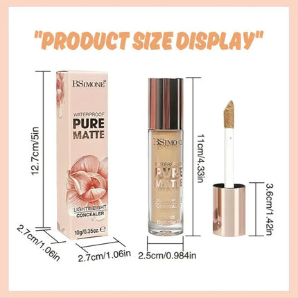 BSIMONE Face Concealer Face Foundation Contour Stick Long-wear Lightweight Brighten Stick Blemish Contouring Beauty Makeup