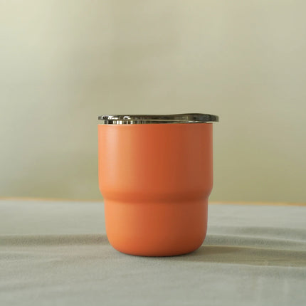 304 Stainless Steel Vacuum Tumbler, Portable Travel Mug for Hot & Cold Beverages - 255ml Travel, Coffee, Party Cup in 16 Colors