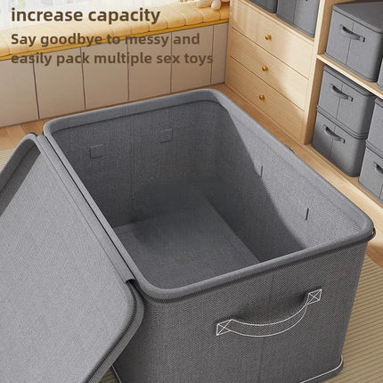 Lockable Sex Toy Storage Box with Password, Discreet & Portable for Sex Toy, Privacy Organizer Case