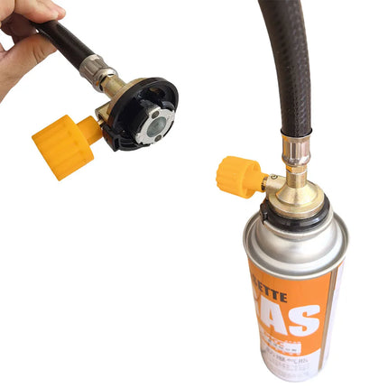 Valve Braided Hose Gas Refill Adapter Rubber Gas Refill Pipe Tube Cylinder Convertor Filling Tank Coupler Accessories Leakproof