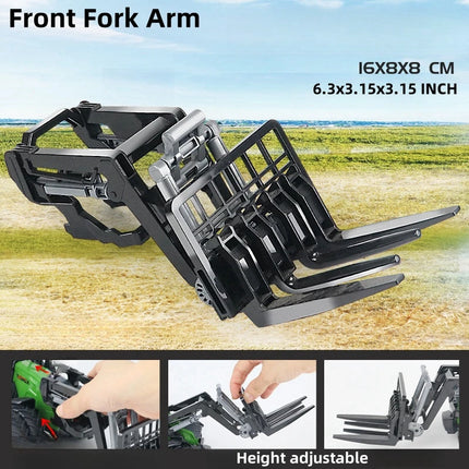 Large Scale Tractor Toys DIY Farmer Car Playset Toy Transport Trailer Engineering Birthday Gifts