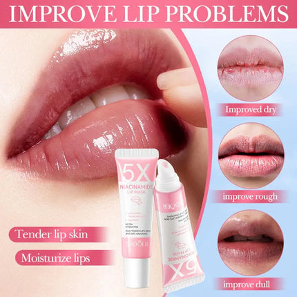 Vitamin C Moisturizing Lip Mask Plump Lips Nourishing Hydrating Lip Balm Lip Plumper Lipstick for Beauty Lips Skin Care