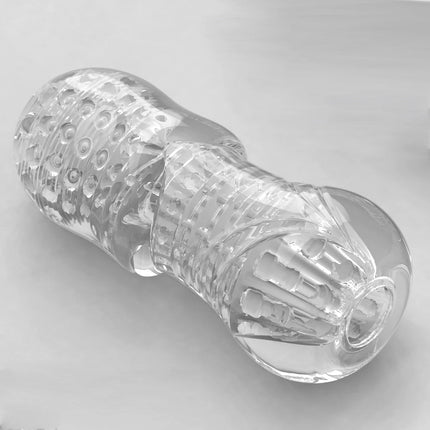 Male Masturbator Soft Pussy Adult Endurance Exercise Sex Products Transparent Vagina Vacuum Sucking Pocket Cup Sex Toys for Men