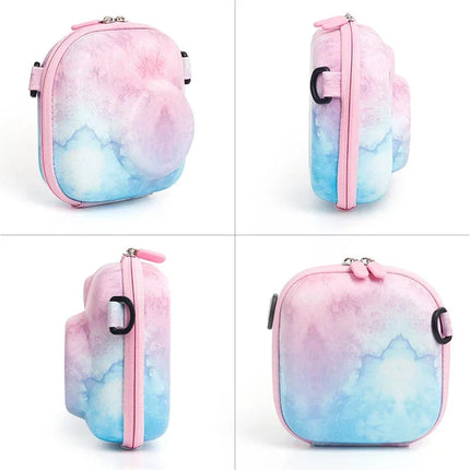 For Instax Mini 12/11/9/8/7/40 Camera Case EVA Soft Protective Case Trave Bag for Fujifilm Film Camera Bag with Shoulder