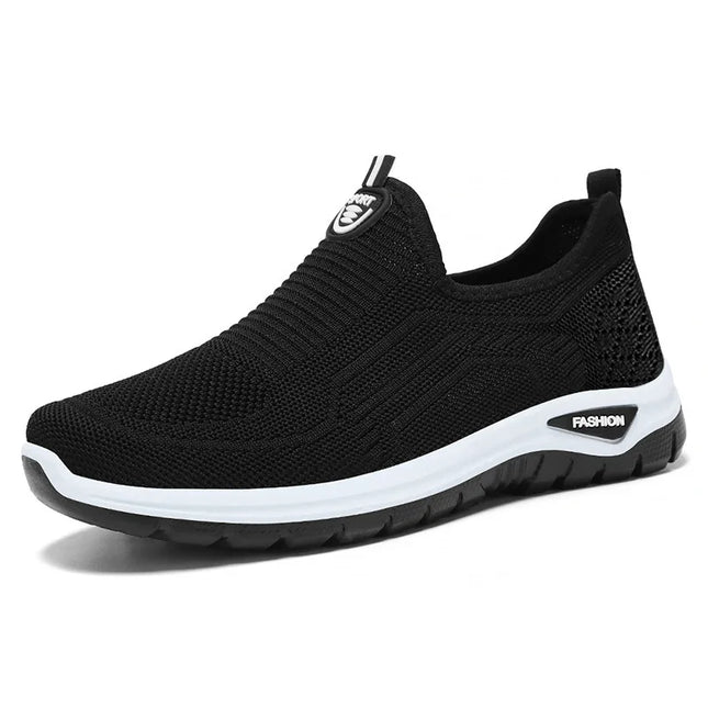 Men Casual Shoes Breathable Sneakers Mens Lightweight Walking Running Shoes Slip on Loafers for Couple Zapatillas Hombre Size 44