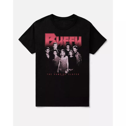 Buffy the Vampire Slayer T-shirt Women Men Oversized Y2k Clothing Streetwear Harajuku High Street Hip Hop Female Male Clothes Tee