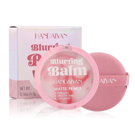 HANDAIYAN Light Mist Water Resistant Oil Control Brightening Complexion Matte Concealer Setting Powder with Powder Puff Makeup