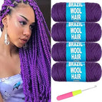 purple / 8inches / 4Pcs/Lot