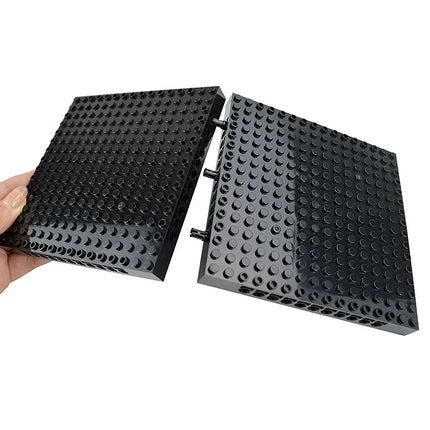 Compatible MOC 65803 Technical Brick 4/3 16x16 Baseplate Building Block Parts Set DIY Kid Toys For 98138 Pixel Art Picture Leduo