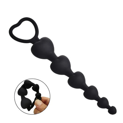 Butt Plug Silicone Anal Plug Prostate Massager Stimulator Adult Supplies Dilator Anus Beads Sex Toys For Women Man Gay Ass Tail
