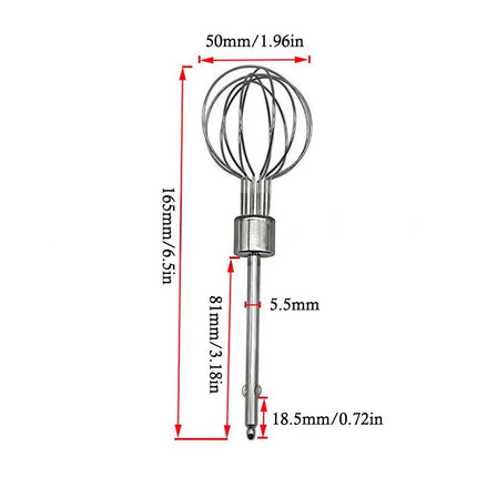 *Portable Electric Whisk Replacement Head Kitchen Baking Mixing Tools Lantern-shaped Handheld Egg Beaters