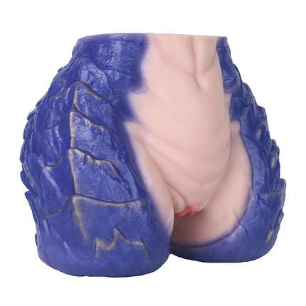 YOCY 8kg Furry Torso Ass Sex Toy Silicone Male Masturbator Dual Channel Anal Vaginal Stroker Realistic Anthro Butt Toy Sex Toys
