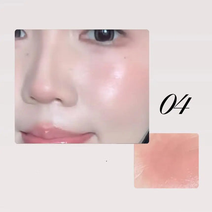 Liquid Blusher Tanned Jello Color Powder Rendering Moisturizing Longlasting Beauty Expands Contracts Cheek Face BlushMakeup