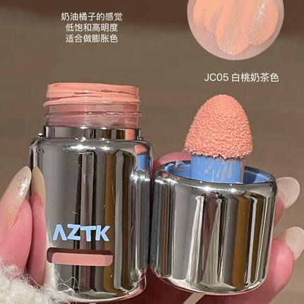 AZTK Liquid Blusher Jello Color Powder JC04  Moisturizing Highlight Beauty Expands Contracts Cheek Matte Face Makeup