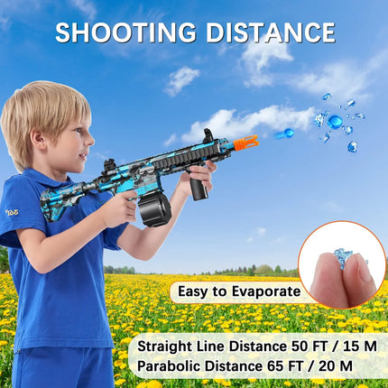 M416 electric pellet ball graffiti air rifle weapon paintball toy gun pneumatic shooting gun adult children's toy