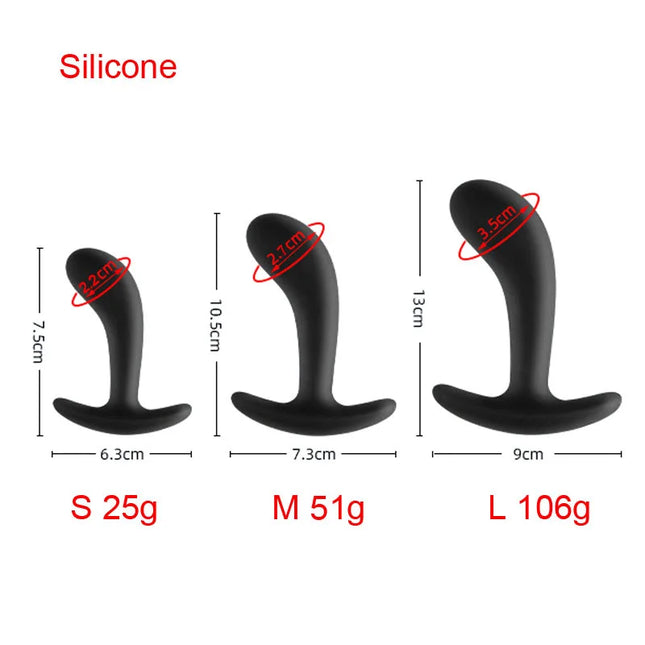 Metal Anal Plug P Spot Stimulator Prostate Massager Butt Plug Wearable Sex Toys for Men and Women Dropshipping