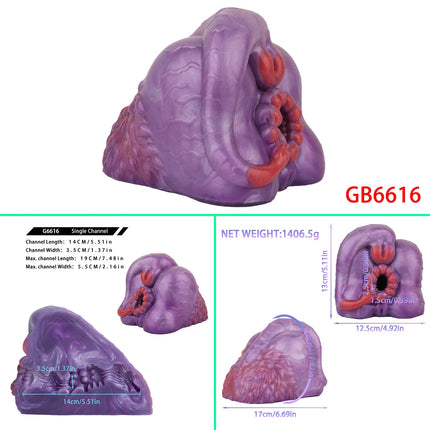 GEEBA Lifelike Blue Dragon Butt Silicone Male Masturbator Pocket Pussy Onahole Artificial Vagina Stroker For Man Adult Toys Shop
