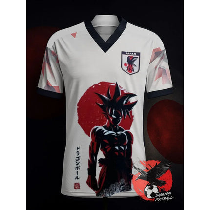 2026 Dragon Ball Japanese football jersey Anime graphic T-shirt Spring Sports Men's T-Shirt Children's Clothing Tee Y2k Woman