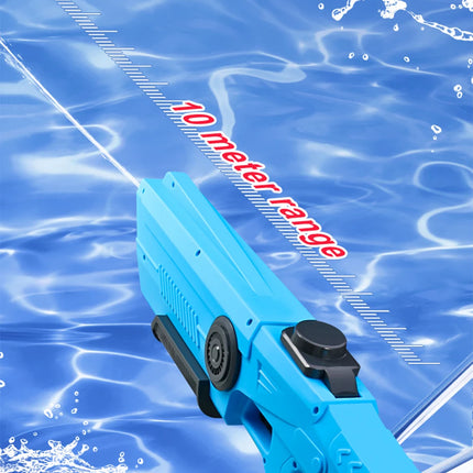 Electric Automatic Water Storage Gun Toys Portable Children Summer Beach Outdoor Fight Fantasy Spray Gun Toys Boy Kid Adult Game