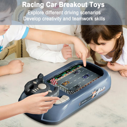 Children's Steering Wheel Driving Toys Vehicle Electronic Simulation Racing Adventure Game Kid Toys Cool Interactive Xmas Gifts