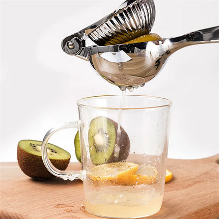 Manual Lemon Squeezer Zinc Alloy Citrus Press Heavy Duty Fruit Juicer for Orange Lime Hand Press Juicing Tool Kitchen Gadget