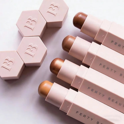 Fenty Beauty Amber Truffle Grooming Wand Stereoscopic Bone Morphology Beginner Sculpting Contour Stick For  Face Brighten Makeup