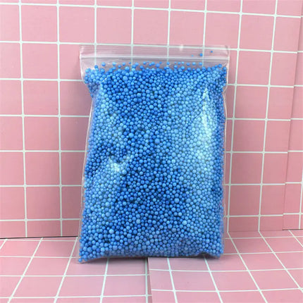 1pack Polystyrene Styrofoam Balls Bottle DIY Snow Mud Particles Accessories Slime Balls Small Tiny Foam Beads For Foam Filler