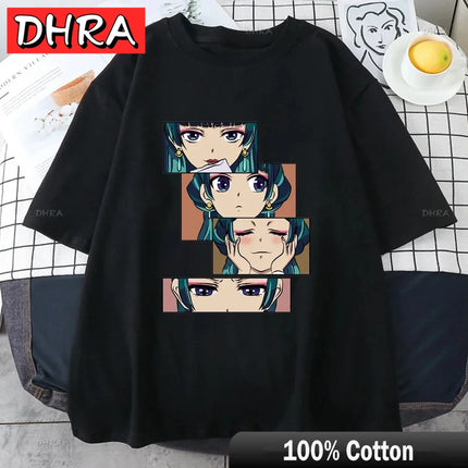 Anime Apothecary Diaries Crewneck T-Shirt Short Sleeve Maomao Tee Shirt Graphic Printed Casual Summer Unisex Tops Cute Clothing