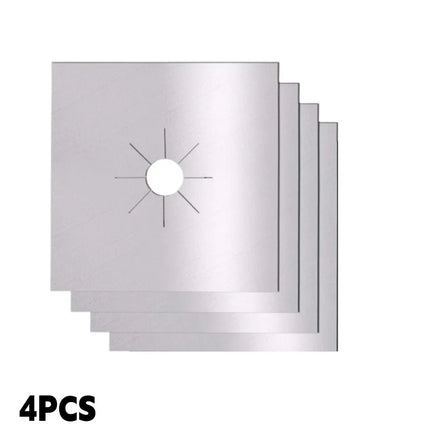 New Gas Stove Protectors Reusable Burner Covers Kitchen Gas Stove Mats Stovetop Cleaning Pad Liner Covers Kitchen Accessories