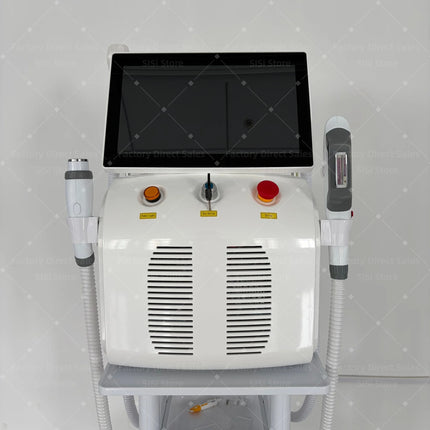 Diode Laser Picosecond 4 In 1 Opt Ipl Hair Removal Machine Nd Yag Tattoo Removal Carbon Peeling RF 5000W 4 Wavelengt Newest
