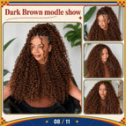 Dark Brown 15A / 5pack300g / 24inches|China Mainland|250g