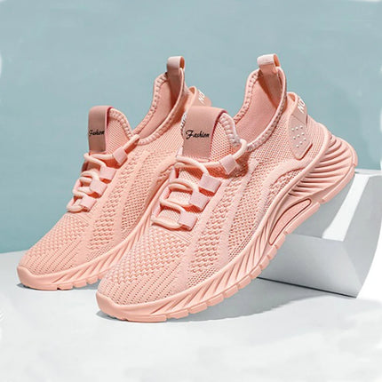 Women Casual Shoes Fashion Breathable Walking Mesh Flat Shoes Sneakers Women 2025 Gym Vulcanized Shoes White Female Footwear