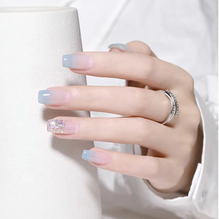 Pretty Colorful Glitter Nail Polish Reflective Candy Color Nail Varnish Semi Permanent UV Polish Nails Art Manicure Jelly Glue