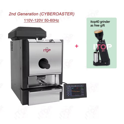 ITOP Coffee Roaster Artisan Connection IT-CBR-2 Electric Coffee Bean Roaster 4 Modes With Cooler Smoke Filter Roaster 500g 1000W