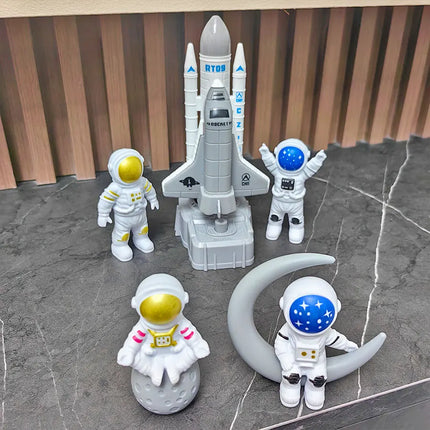 Rocket launch kit launch toys space rocket launch pad space station model children's assembly toys