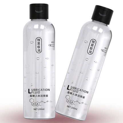 200ML Water based Lubricant Safe Intimate Gel Vaginal Anal Lube Lubricating Oil Adult For Women Men And Couple Erotic Tools