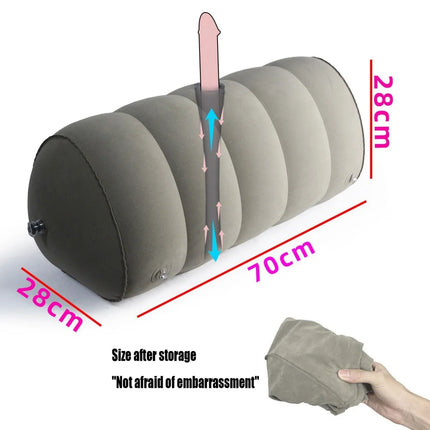 Inflatable Sex Pillow Hand And Foot Harness Set Assembly Breast Clamp Sm Couple Flirting BDSM Adult Sex Toys Sexy Shop