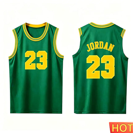 New basketball jersey number 23 Summer Men's Sleeveless T-shirt Breathable men's t-shirt and tank tops quick-dry clothes for man